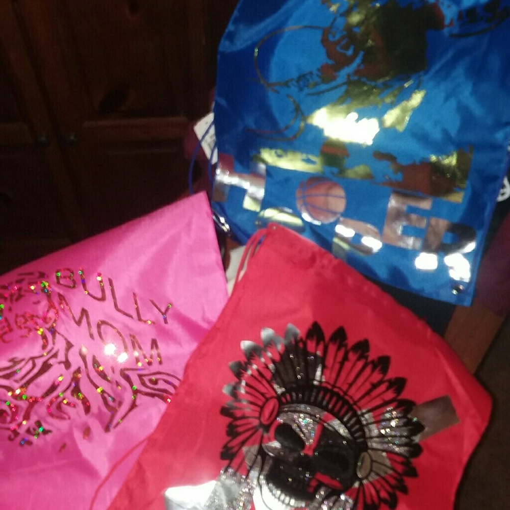 Drawstring backpacks